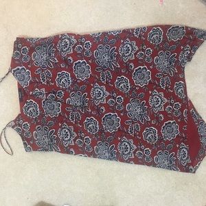 Madewell bandana dress sz M, has pockets!!